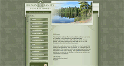 Desktop Screenshot of baumanfuneralhome.com